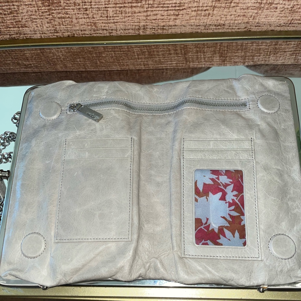 HOBO Metallic Silver Shoulder Bag - Picture 5 of 5